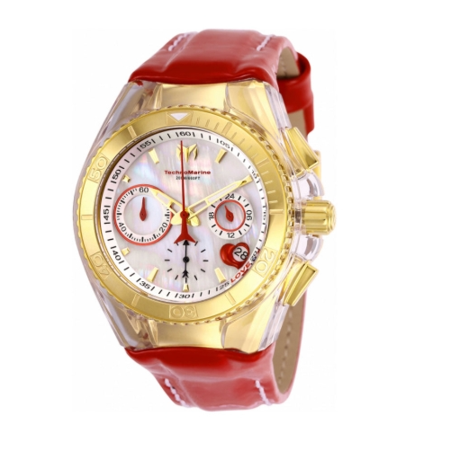 Technomarine Cruise Valentine 40mm White Mother-of-Pearl Dial Women's Quartz Watch
