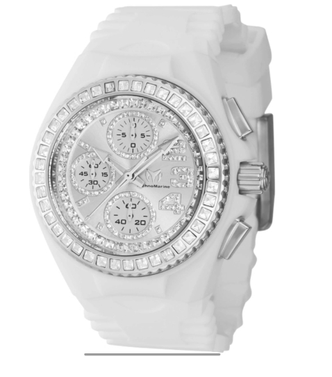 Technomarine Cruise JellyFish Diamond 40mm Silver Dial Women's Quartz Watch
