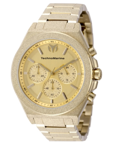 Technomarine Ocean Emperor 43mm Gold Dial Men's Quartz Watch
