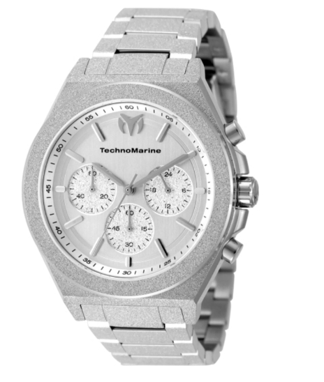 Technomarine Ocean Emperor 43mm Silver Dial Men's Quartz Watch
