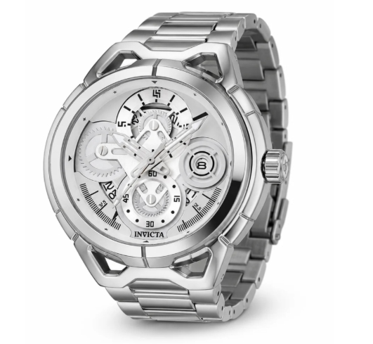 Invicta S1 Rally Syncor Men's Watch - 44mm, Silver