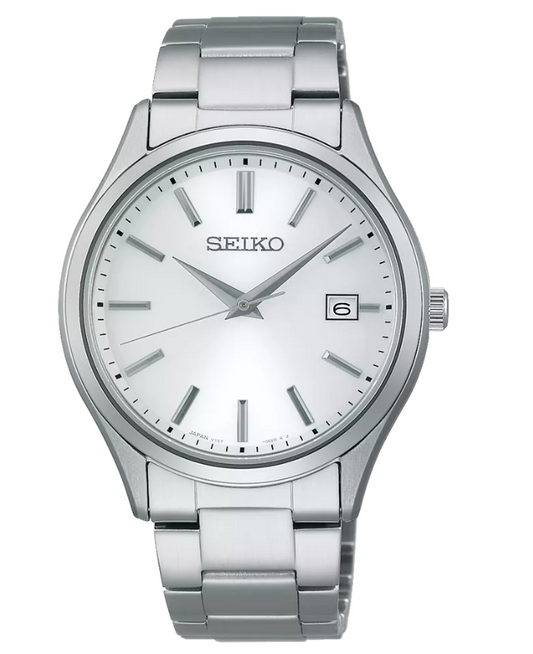 seiko27: Seiko Solar Quartz Selection Limited Model SBPX143 Mens Watch 38.7mm