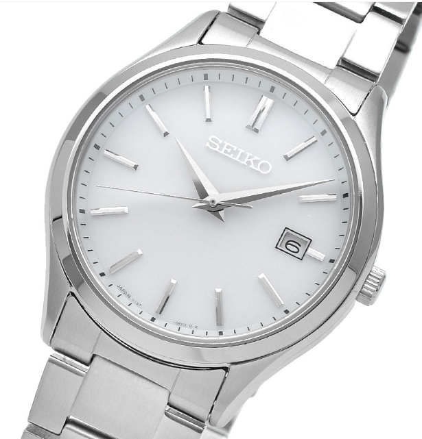 seiko27: Seiko Solar Quartz Selection Limited Model SBPX143 Mens Watch 38.7mm