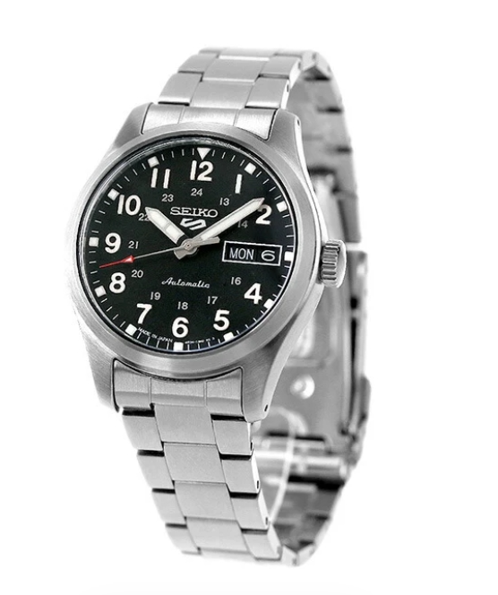 seiko08: Seiko5 Automatic Sports Limited Model SBSA197 Mens Watch 36.4mm