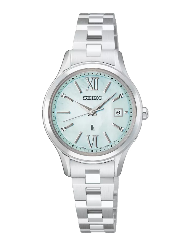 seiko107: Seiko Solar Quartz Lukia Essential Collection Limited edition HEE001J Womens Watch 27.5mm