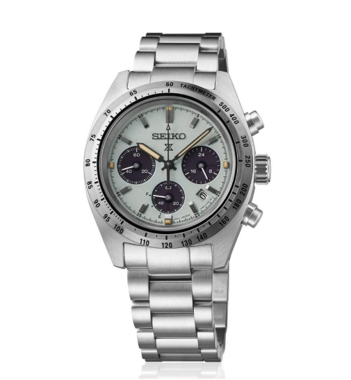seiko32: Seiko Solar Quartz Chronograph Prospex Speedtimer SBDL129 Mens Watch 39mm