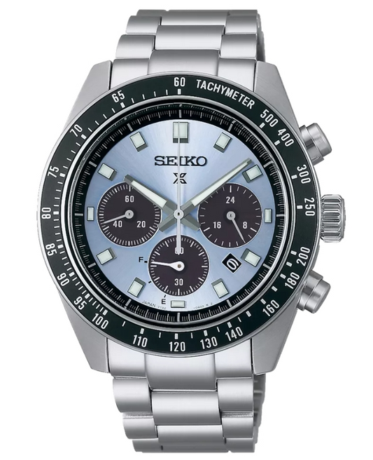 seiko20: Seiko Solar Quartz Chronograph Prospex  Speedtimer SBDL109 Mens Watch 41.4mm