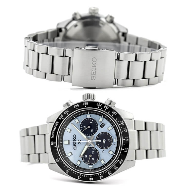seiko20: Seiko Solar Quartz Chronograph Prospex  Speedtimer SBDL109 Mens Watch 41.4mm