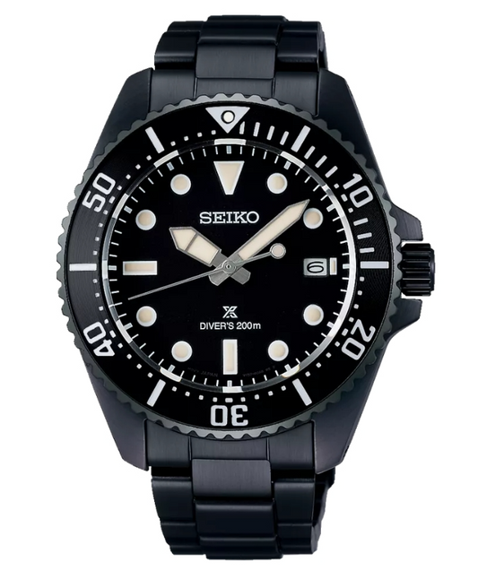 seiko34: Seiko Solar Quartz Prospex Diver Scuba SBDJ065 Mens Watch  41mm