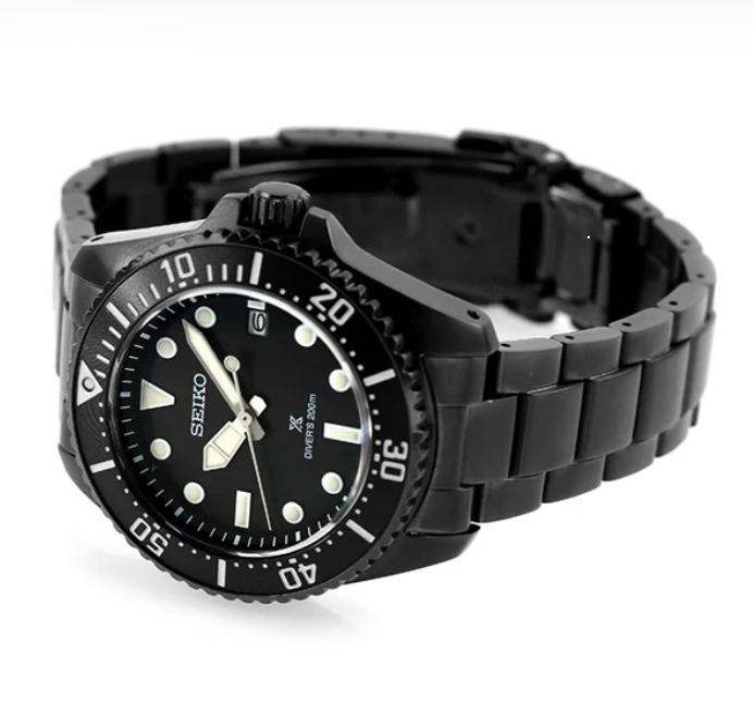 seiko34: Seiko Solar Quartz Prospex Diver Scuba SBDJ065 Mens Watch  41mm