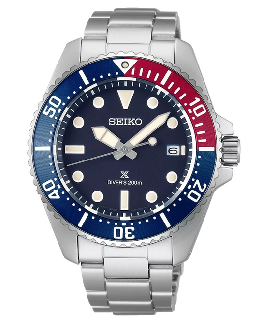 seiko69: Seiko Solar Quartz Prospex Diver Scuba SBDJ061 Mens Watch 41mm