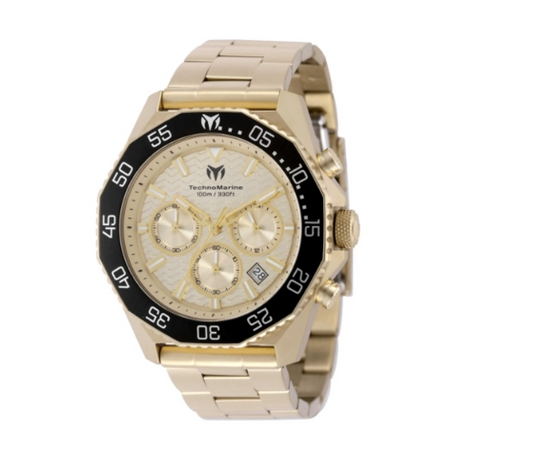 Technomarine Mara Vivo Gold Dial Men's Quartz Watch