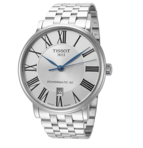 Tissot Carson Silver Dial Men's Automatic Watch