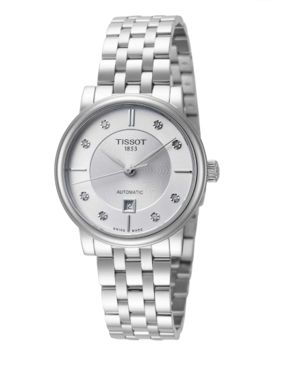 Tissot Carson Silver Dial Women's Automatic Watch
