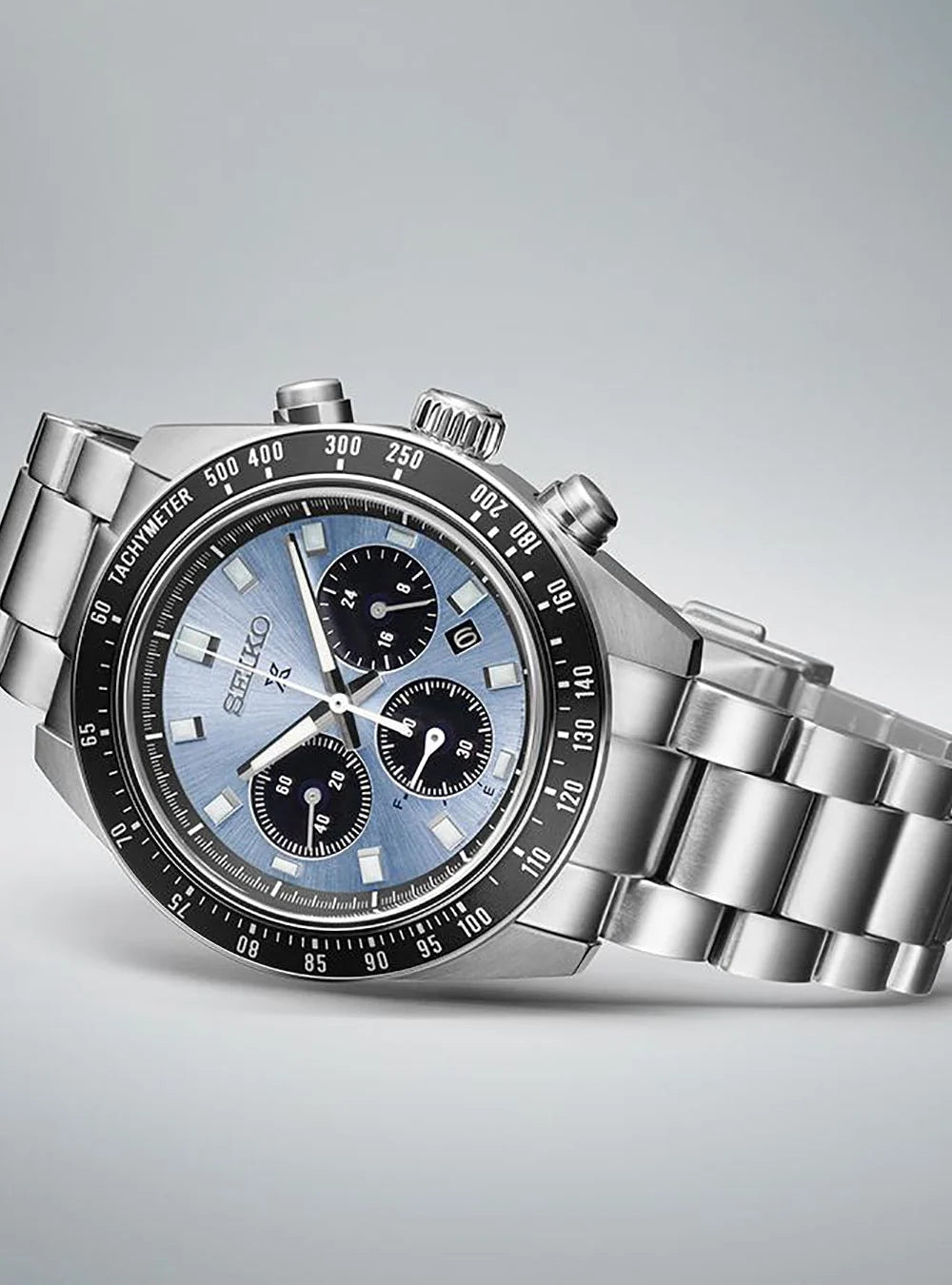 seiko20: Seiko Solar Quartz Chronograph Prospex  Speedtimer SBDL109 Mens Watch 41.4mm