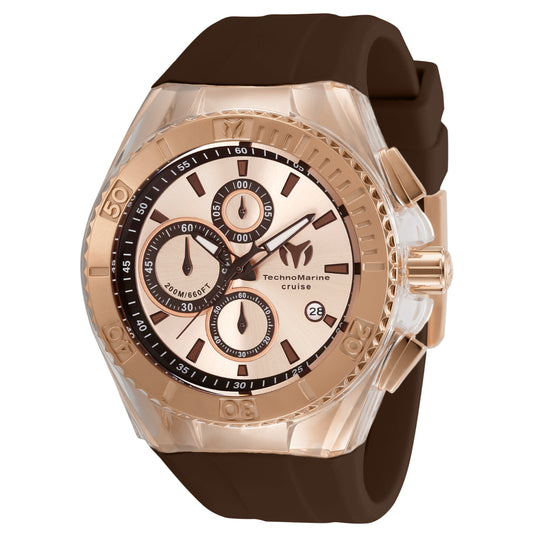 TechnoMarine Cruise Star Men's Watch - 45mm, Brown