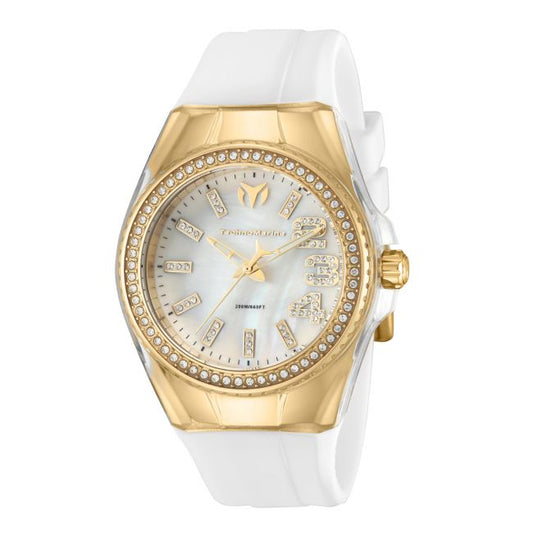 TECHNOMARINEWhite Mother of Pearl Dial Ladies Watch 42mm