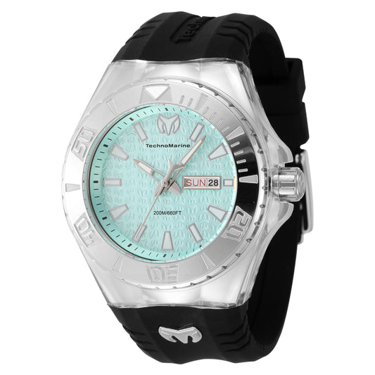 TechnoMarine Cruise Monogram Men's Watch - 47.8mm, Black