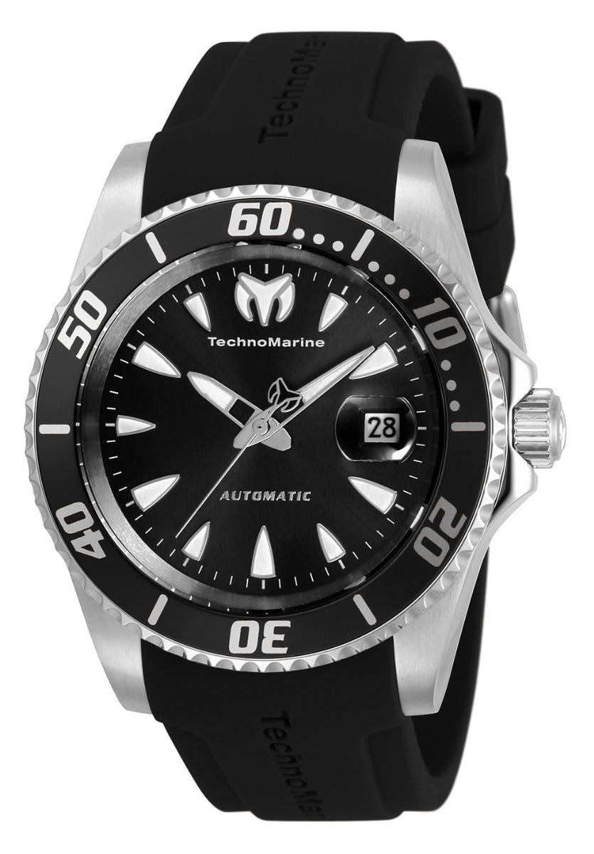 TechnoMarine Manta Sea Automatic Automatic Men's Watch - 42mm, Black