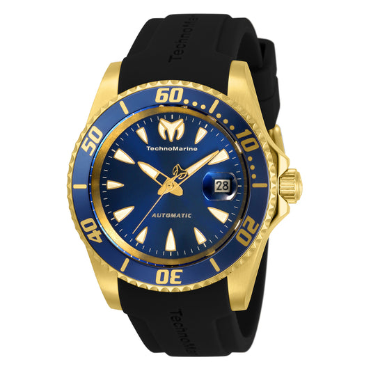 TechnoMarine Manta Sea Automatic Automatic Men's Watch - 42mm, Black