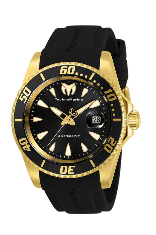 TechnoMarine Manta Sea Automatic Automatic Men's Watch - 42mm, Black