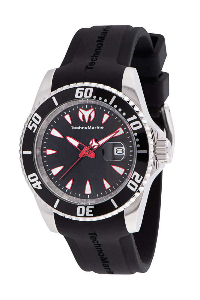 TechnoMarine Manta Sea Men's Watch - 42mm, black