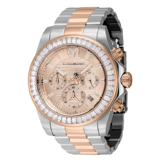 TechnoMarine Men's Watch - 42mm, Steel, Rose Gold