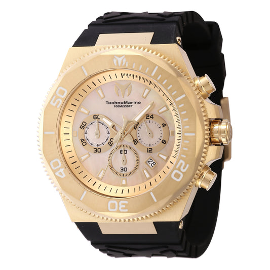 TECHNOMARINE Men's Watch, Mother of Pearl 48mm