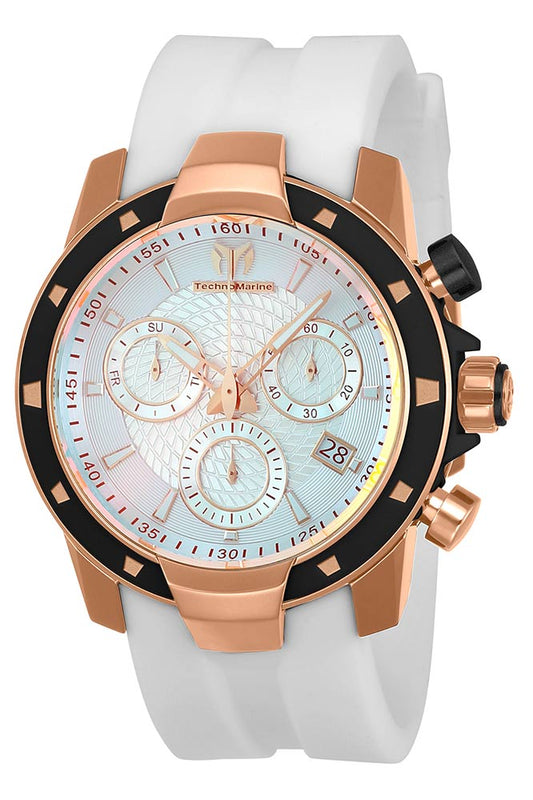 TechnoMarine Swiss Z60 Caliber Men's-White