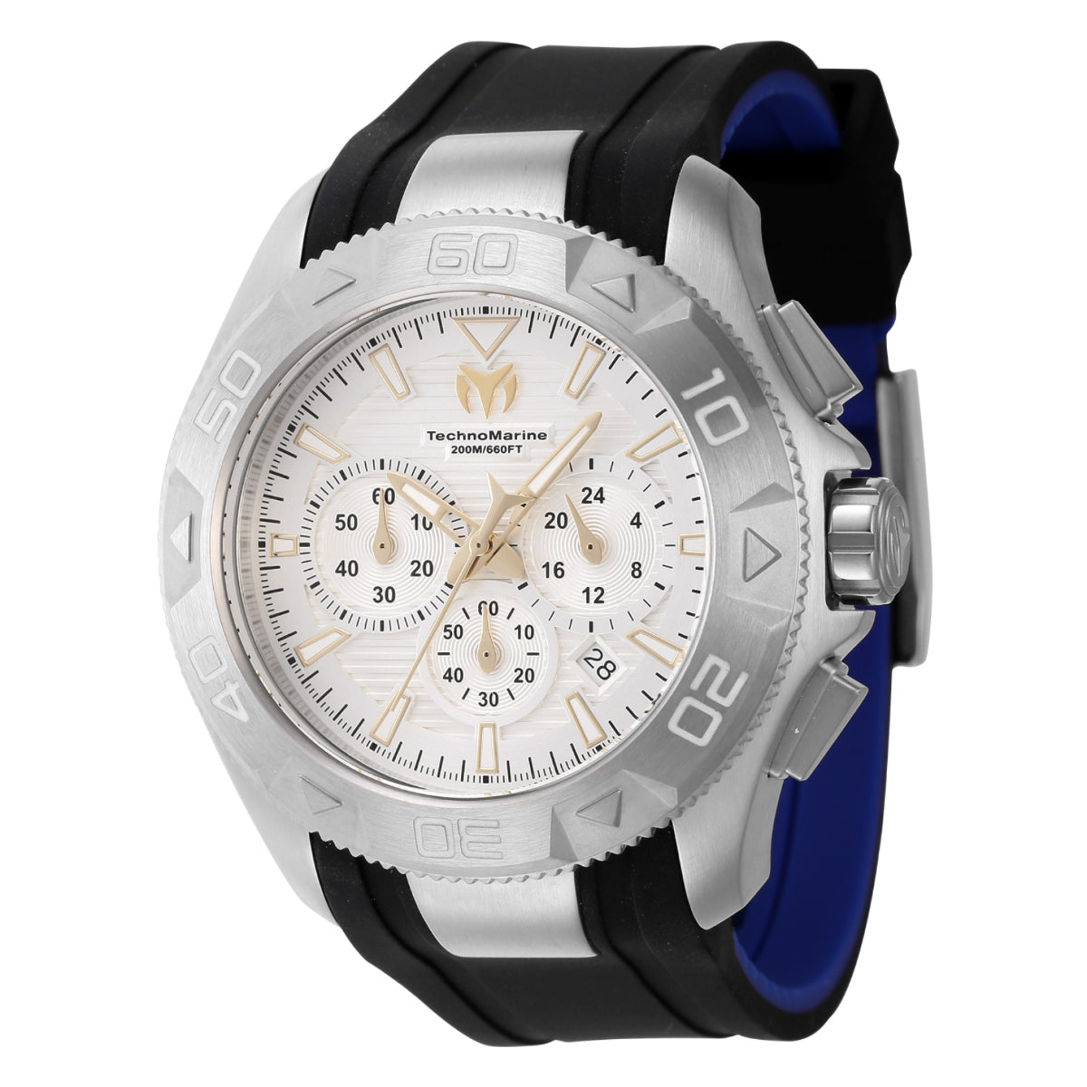 TechnoMarine UF6 Men's Watch - 48mm, Black, Blue