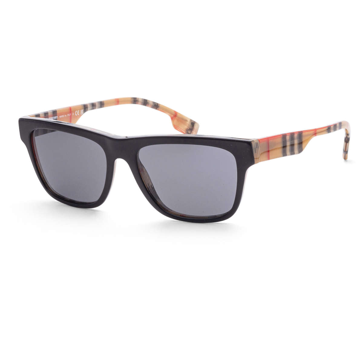 BURBERRY Men's Black Square Sunglasses