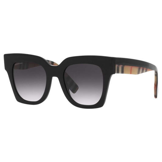 BURBERRY Women's Black Square Sunglasses