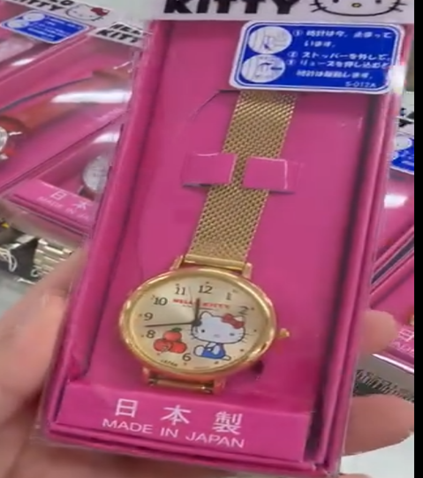 Hello kitty watch