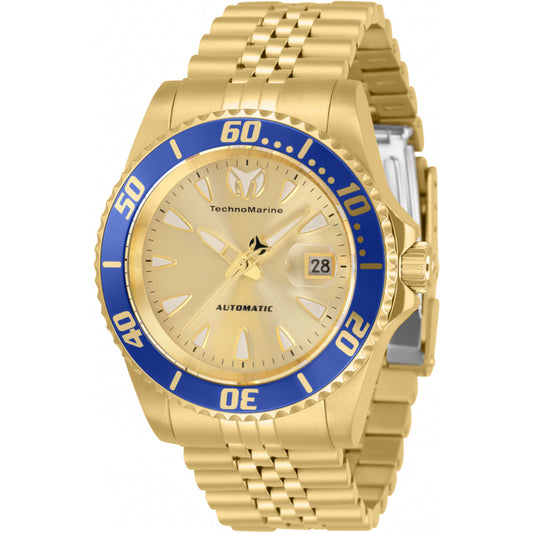 TECHNOMARINE  Sea Automatic Gold Dial Men's Watch