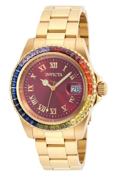 Invicta Angel Swiss Ronda 515 Caliber Women's Watch - 40mm, Gold
